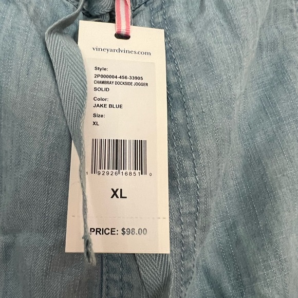 Vineyard Vines Chambray Joggers - Picture 3 of 5